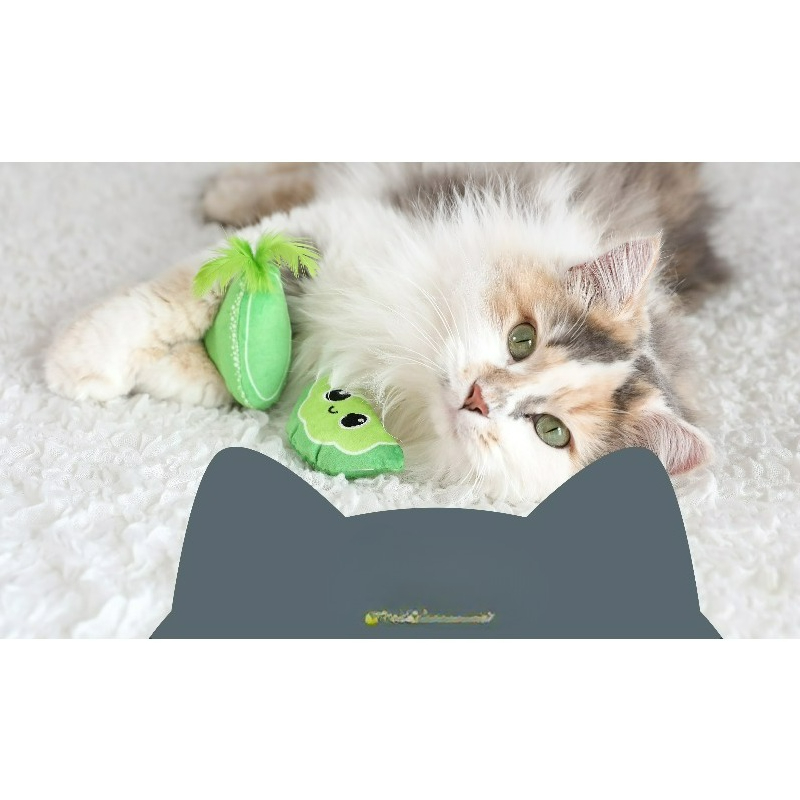 Catnip Interactive Plush Mouse - Giocattolo interattivo per gatti Mouse Hunter,
