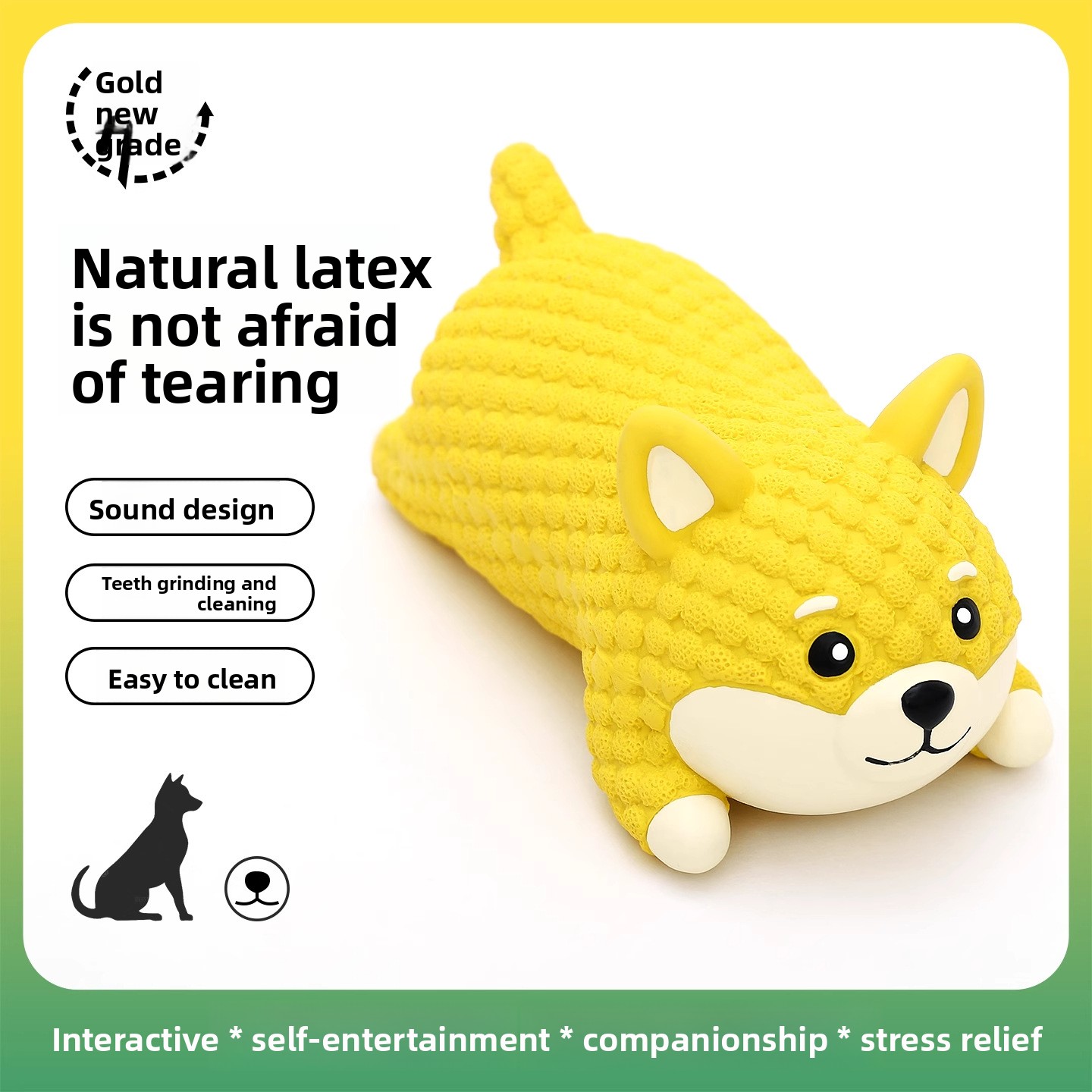 Giocattolo per Cani a Forma di - Interactive Squeaky Plush Dog Toy recensione e prezzo